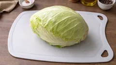 Ystäväni näytti minulle, kuinka kaali voidaan silputa ohuiksi suikaleiksi nopeasti ilman veistä tai tehosekoitinta